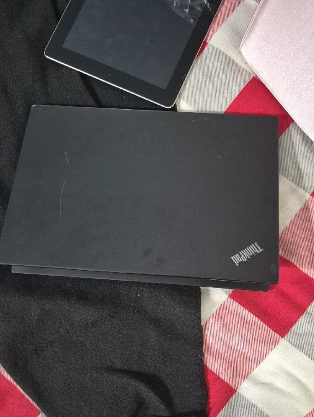 Lenovo Black ThinkPad Laptop with TrackPoint. 12